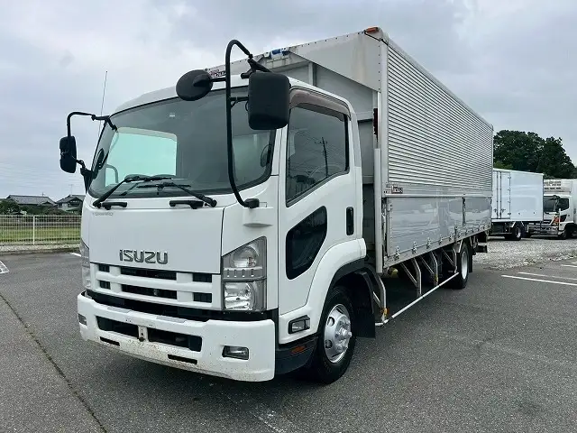 いすゞ フォワード 中型/増トン ウイング パワーゲート TKG-FRR90S2の中古トラック画像2