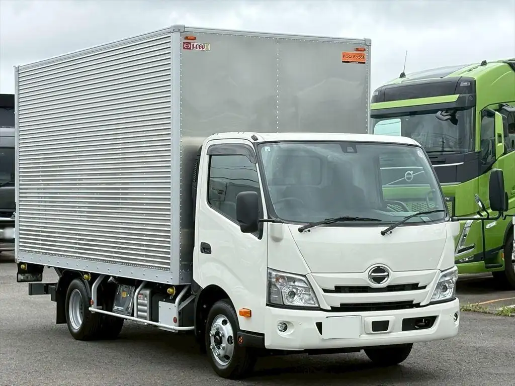 日野 デュトロ 小型 アルミバン パワーゲート サイドドアの中古トラック画像2