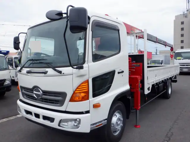 日野 レンジャー 中型/増トン クレーン付 4段 ラジコンの中古トラック画像1
