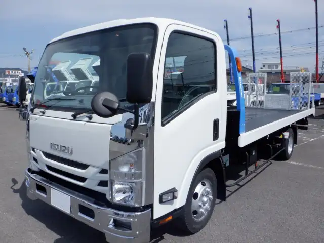 いすゞ エルフ 小型 車両重機運搬 ラジコン ウインチの中古トラック画像1