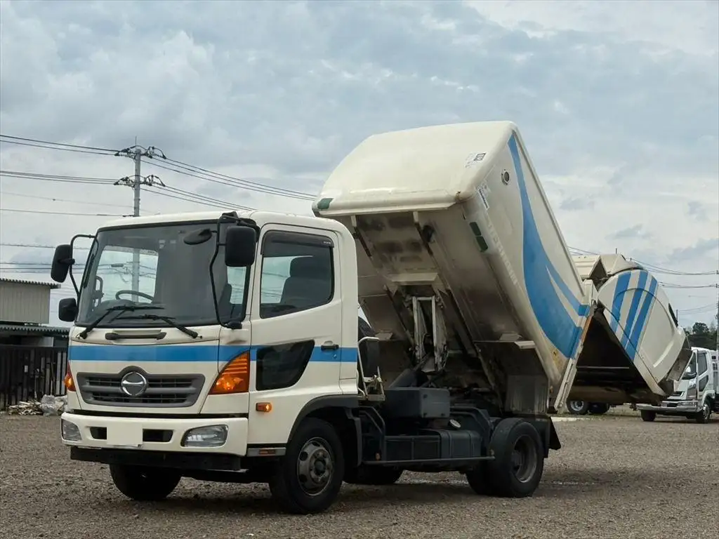 日野 レンジャー 中型/増トン パッカー車 巻き込み式 TKG-FC9JDAPの中古トラック画像1