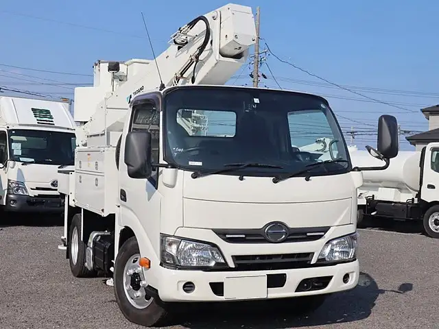 日野 デュトロ 小型 高所・建柱車 高所作業車 電工仕様の中古トラック画像2