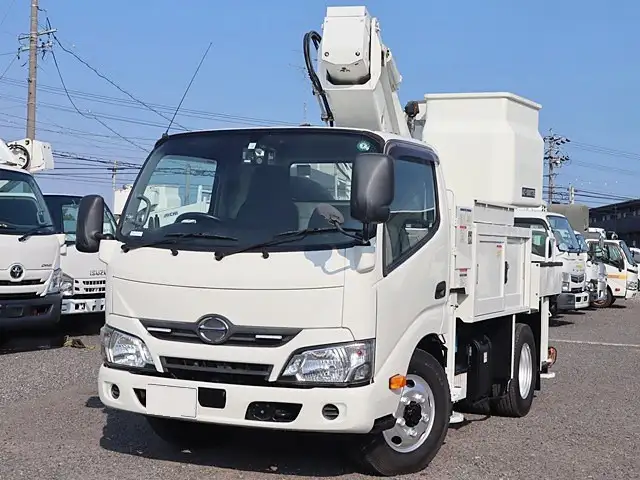 日野 デュトロ 小型 高所・建柱車 高所作業車 電工仕様 の中古トラック【車両No.191311】