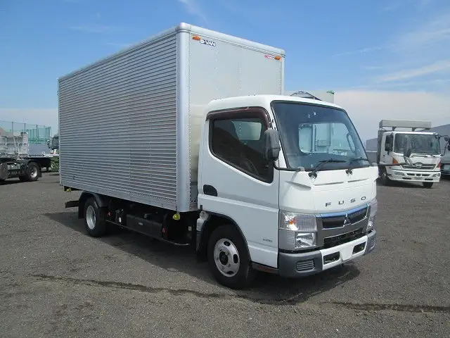三菱 キャンター 小型 アルミバン TPG-FEA20 H29の中古トラック画像2
