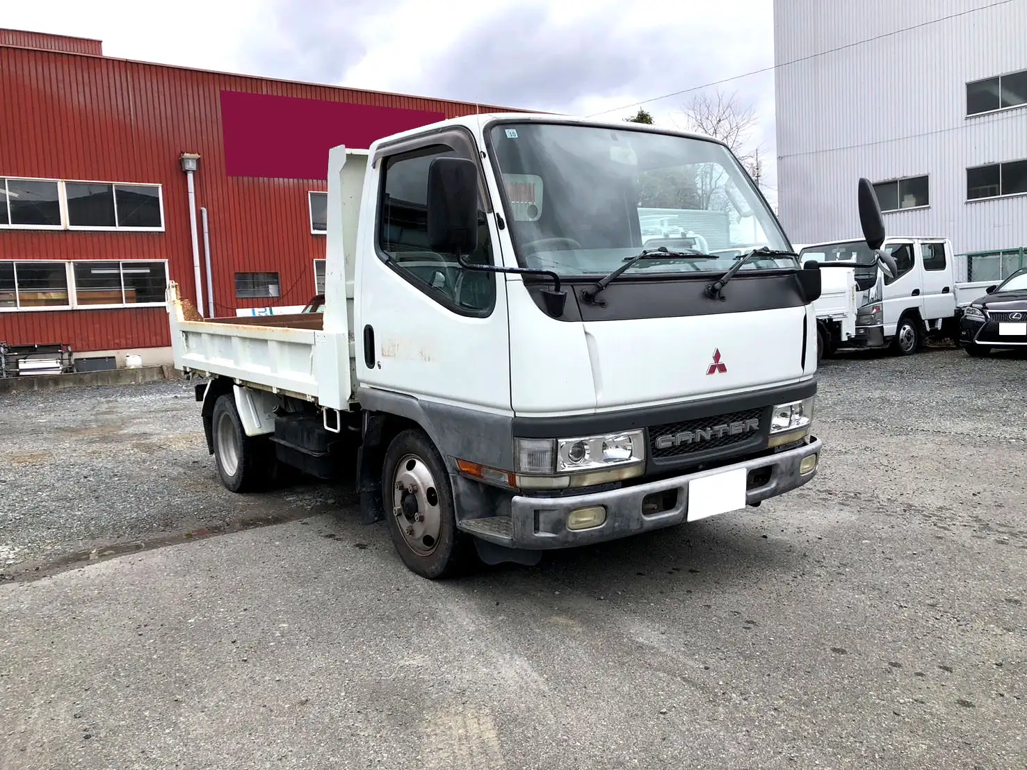 三菱 キャンター 小型 ダンプ KK-FE51EBD H12の中古トラック画像2