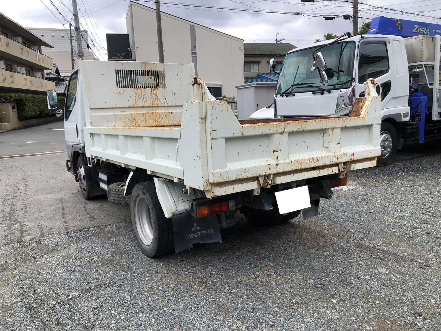 三菱 キャンター 小型 ダンプ KK-FE51EBD H12の中古トラック画像5