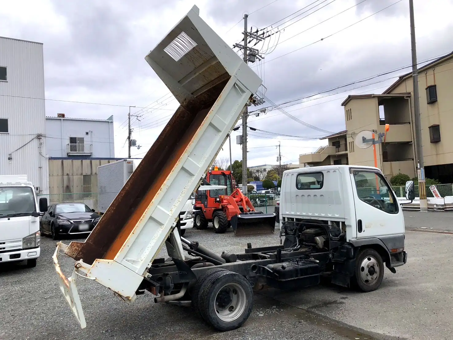 三菱 キャンター 小型 ダンプ KK-FE51EBD H12の中古トラック画像8
