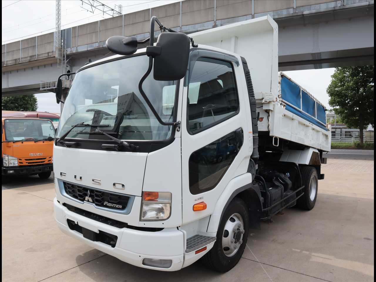 三菱 ファイター 中型/増トン ダンプ コボレーン ベッド の中古トラック【車両No.99955】