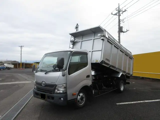 トヨタ ダイナ 小型 ダンプ 土砂禁 ステンレス張りの中古トラック画像8