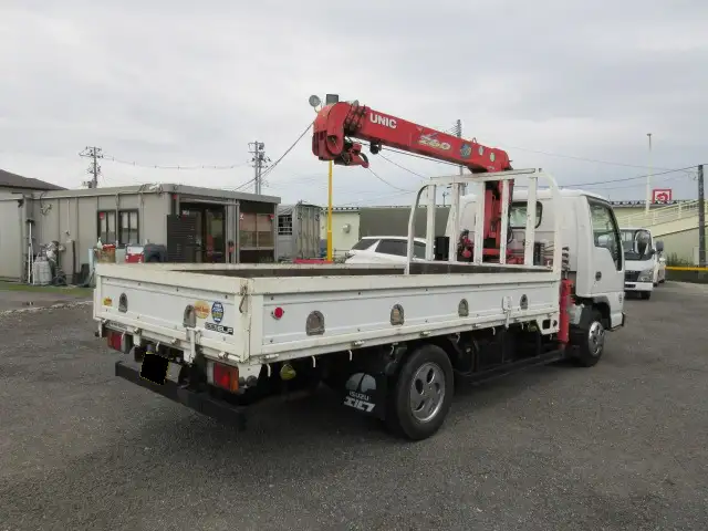 いすゞ エルフ 小型 クレーン付 4段 フックインの中古トラック画像3