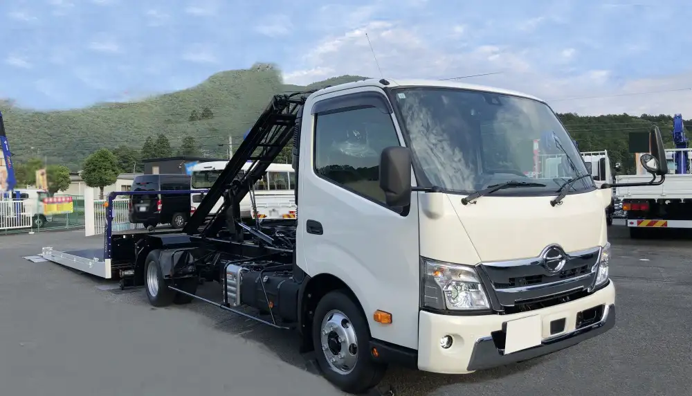 日野 デュトロ 小型 車両重機運搬 ラジコン ウインチ の中古トラック【車両No.191468】