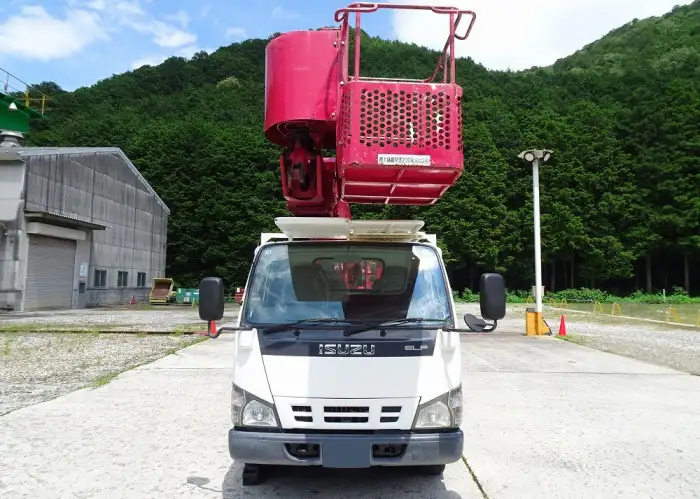 いすゞ エルフ 小型 高所・建柱車 高所作業車 PB-NKR81Nの中古トラック画像2