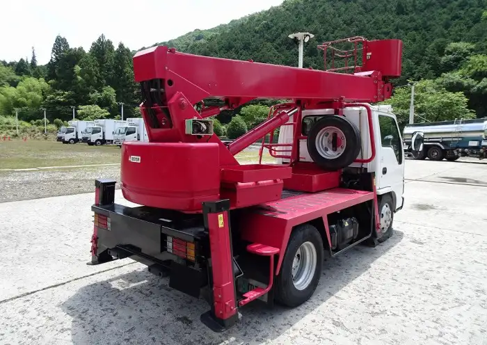 いすゞ エルフ 小型 高所・建柱車 高所作業車 PB-NKR81Nの中古トラック画像4