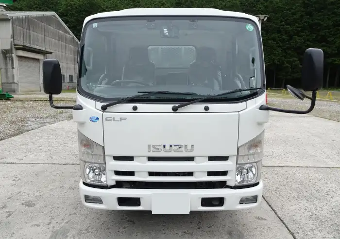 いすゞ エルフ 小型 平ボディ パワーゲート アルミブロックの中古トラック画像2