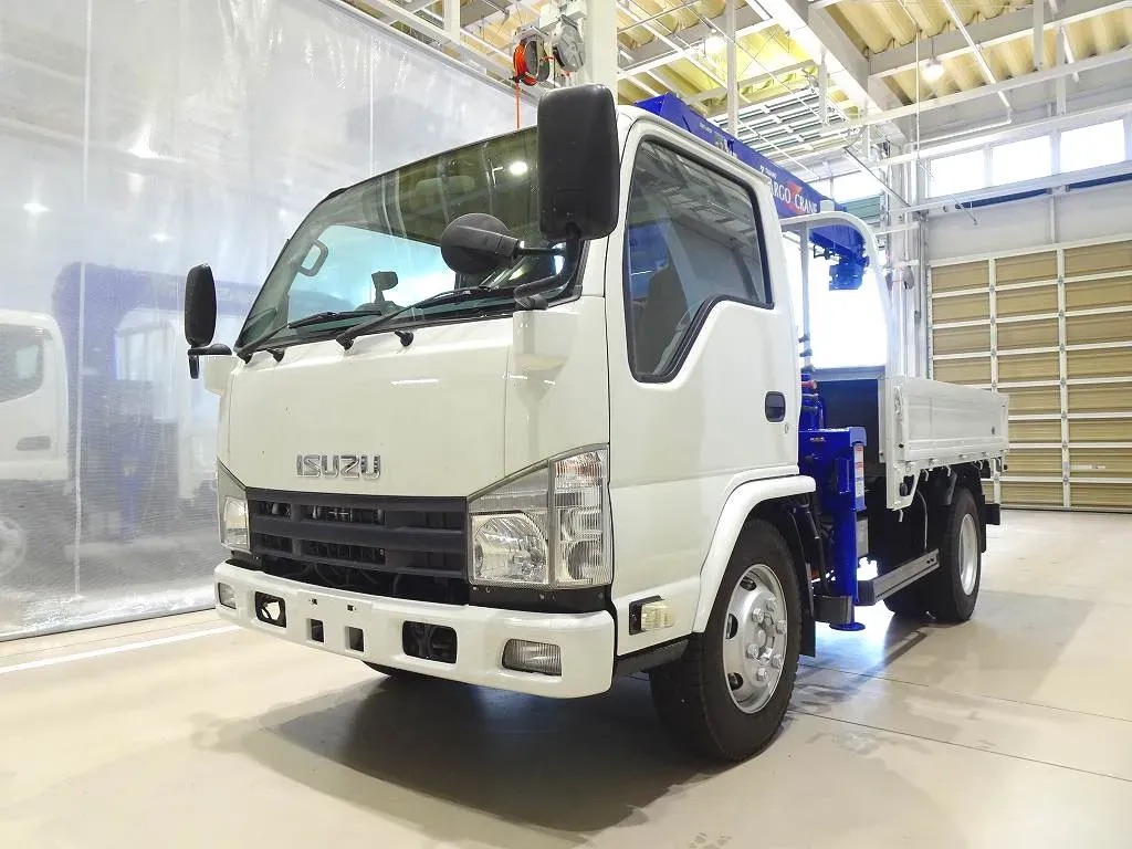 いすゞ エルフ 小型 クレーン付 4段 ラジコン の中古トラック【車両No.164207】