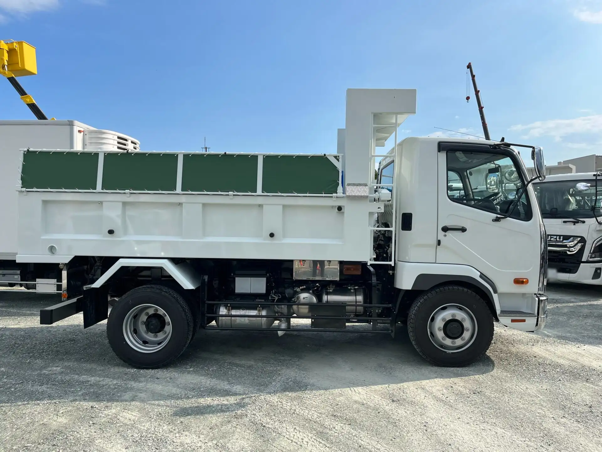三菱 ファイター 中型/増トン ダンプ Lゲート コボレーンの中古トラック画像4