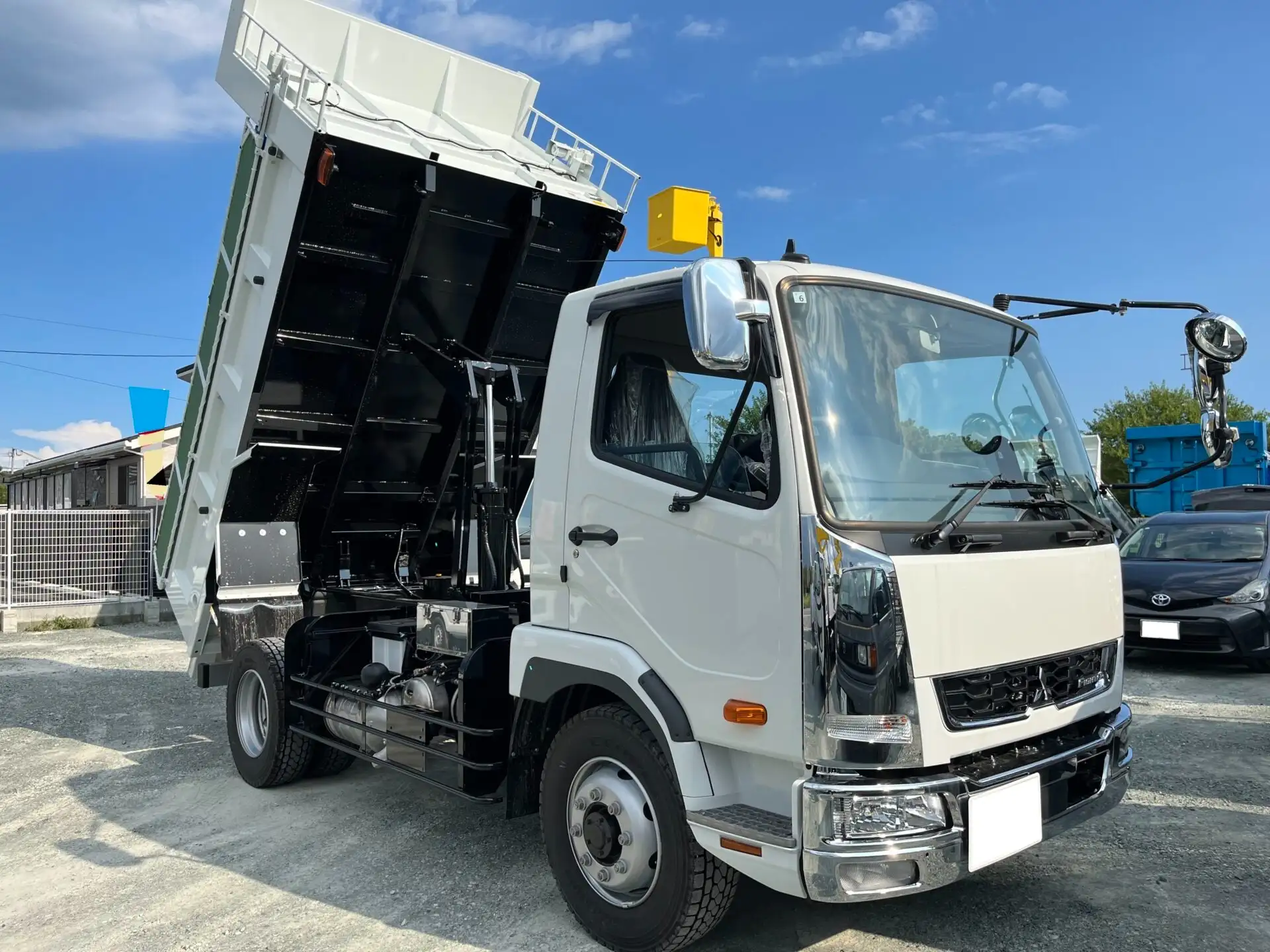 三菱 ファイター 中型/増トン ダンプ Lゲート コボレーンの中古トラック画像3