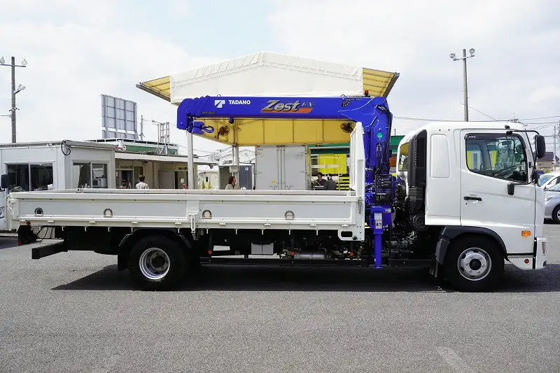 日野 レンジャー 中型/増トン クレーン付 床鉄板 4段の中古トラック画像2