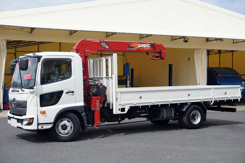 日野 レンジャー 中型/増トン クレーン付 アルミブロック 4段 の中古トラック【車両No.174777】