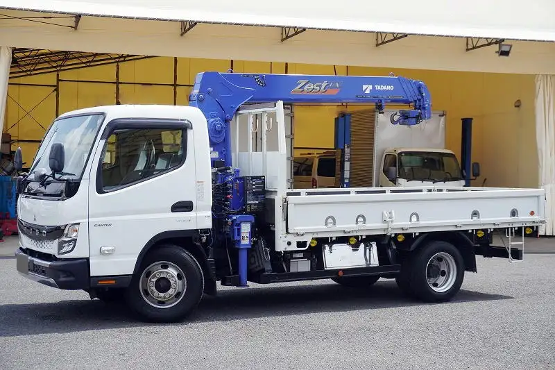 三菱 キャンター 小型 クレーン付 4段 フックイン の中古トラック【車両No.191509】