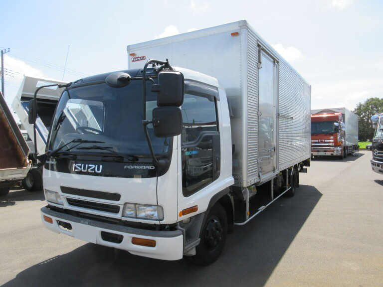 いすゞ フォワード 中型/増トン アルミバン パワーゲート TKG-FRR90S2 の中古トラック【車両No.152246】