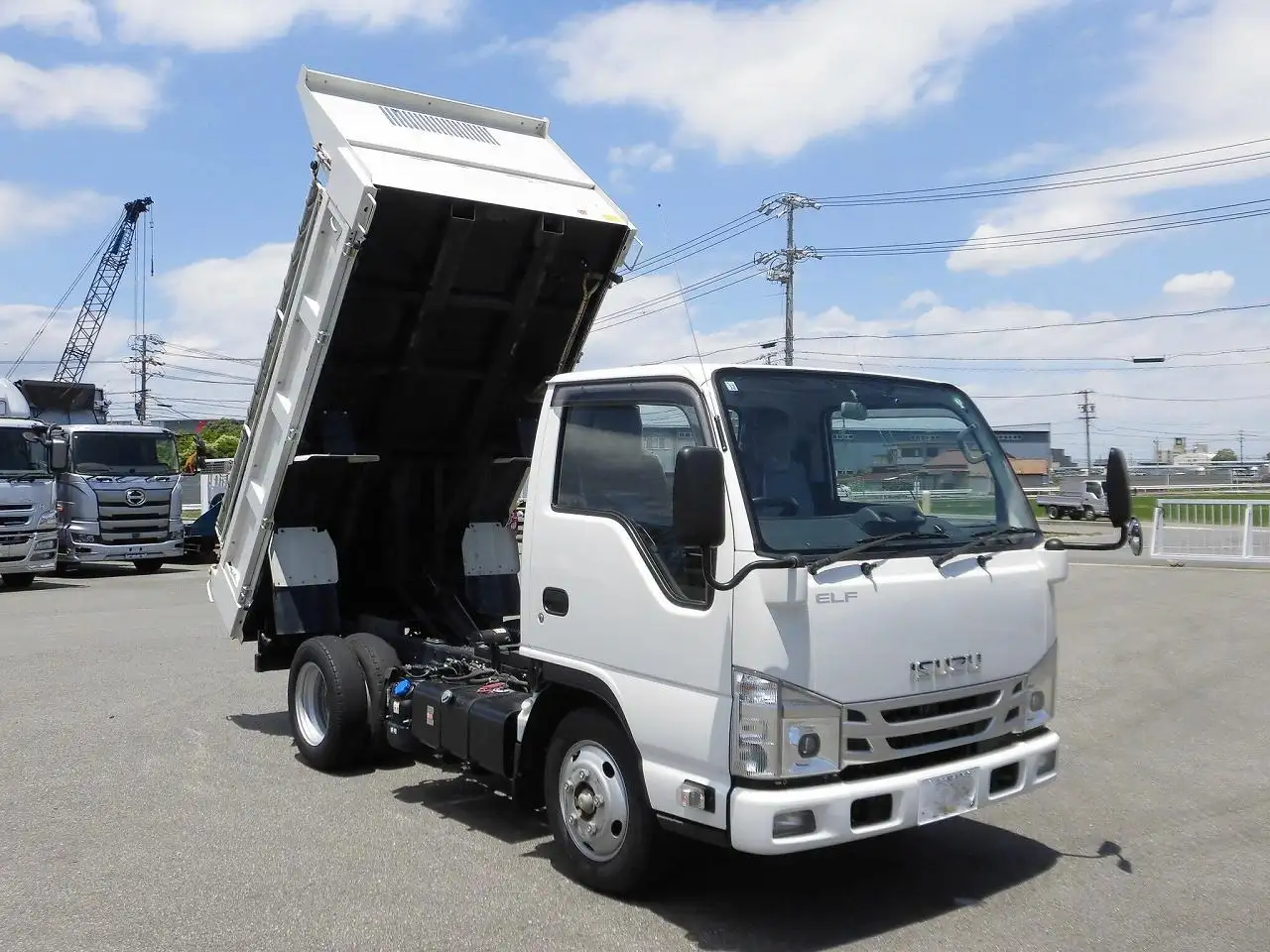 いすゞ エルフ 小型 ダンプ 強化 コボレーンの中古トラック画像6