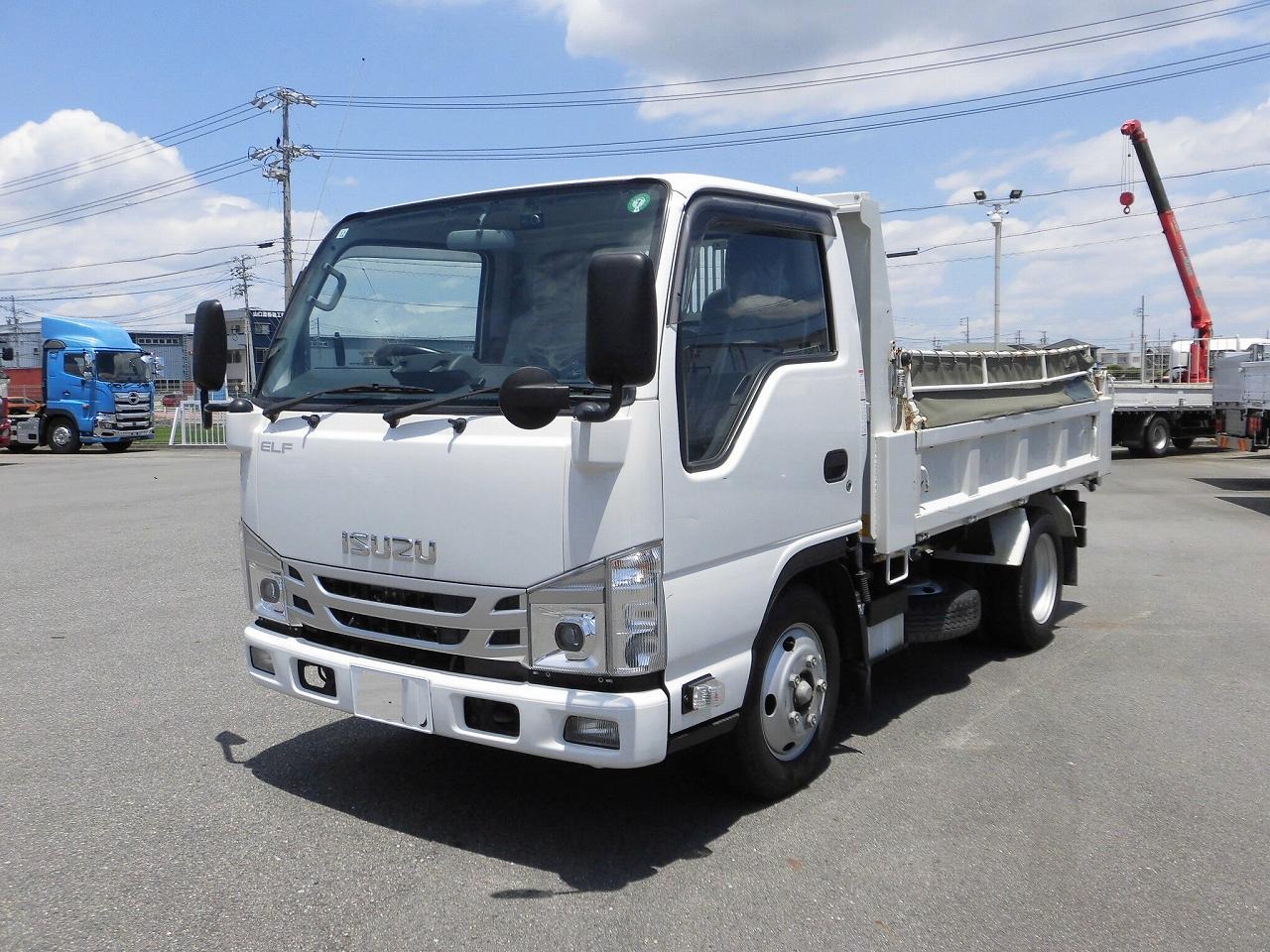 いすゞ エルフ 小型 ダンプ 強化 コボレーン の中古トラック【車両No.175559】