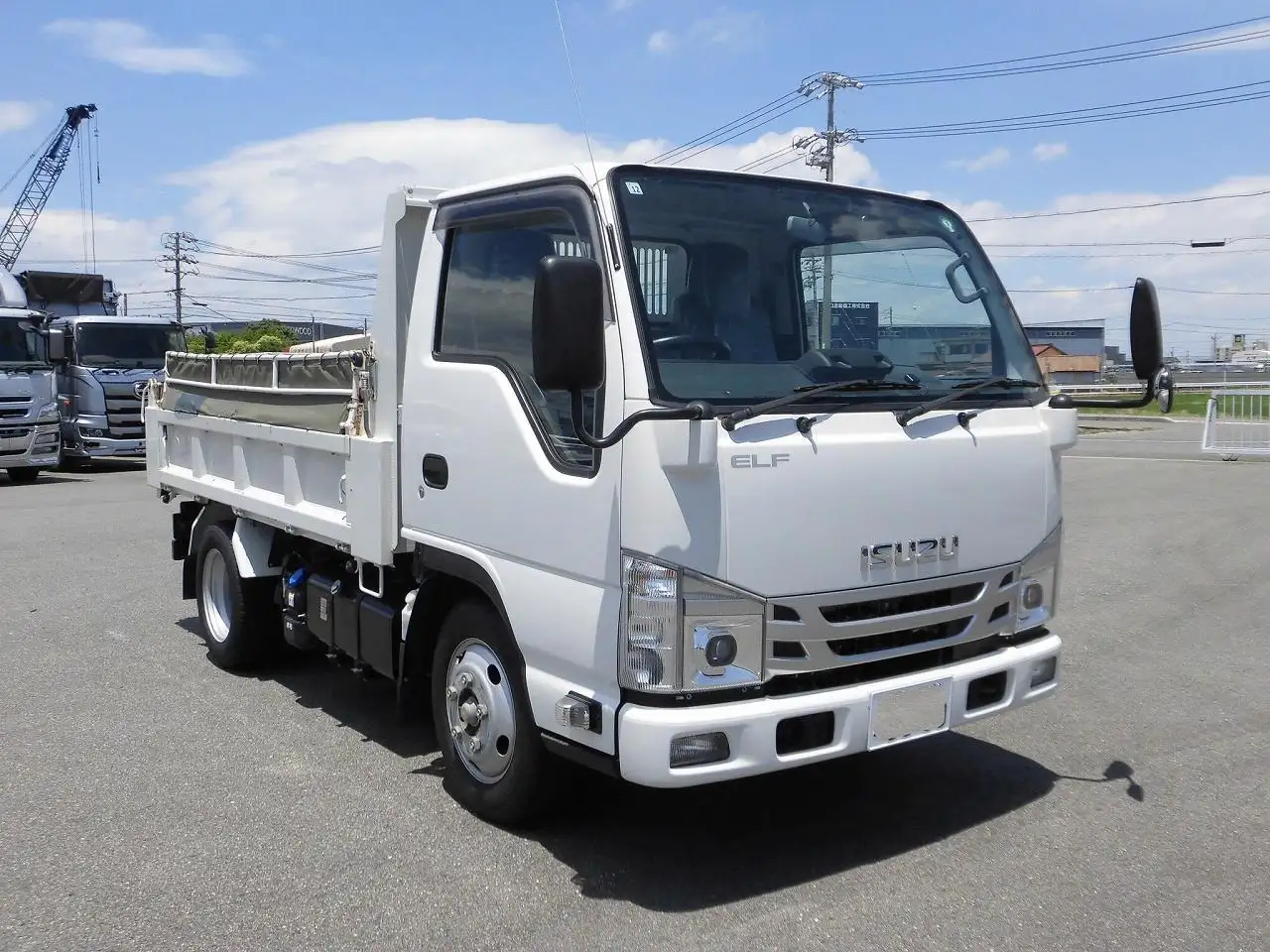 いすゞ エルフ 小型 ダンプ 強化 コボレーンの中古トラック画像2