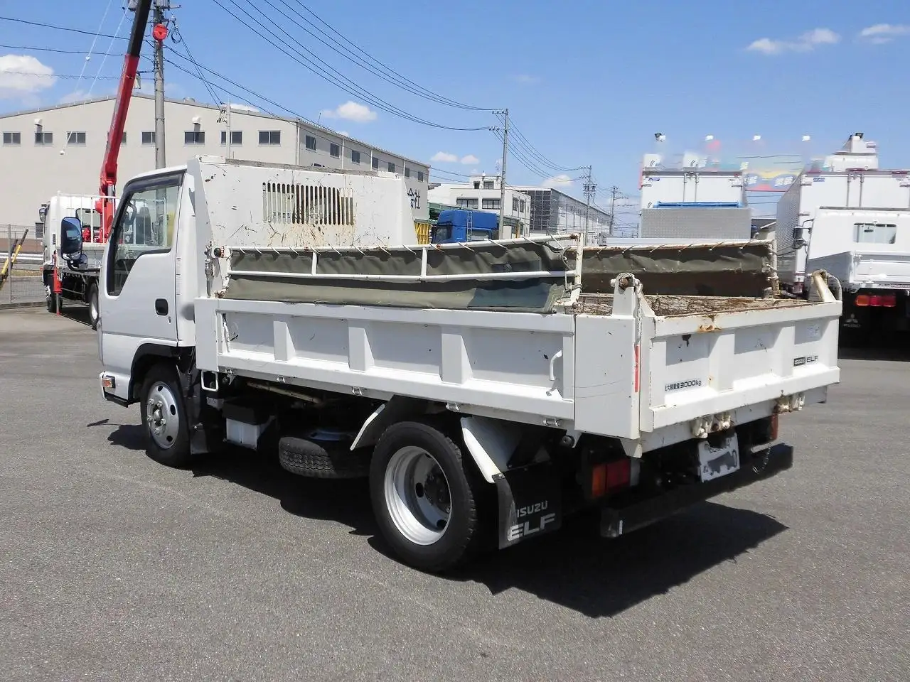 いすゞ エルフ 小型 ダンプ 強化 コボレーンの中古トラック画像4