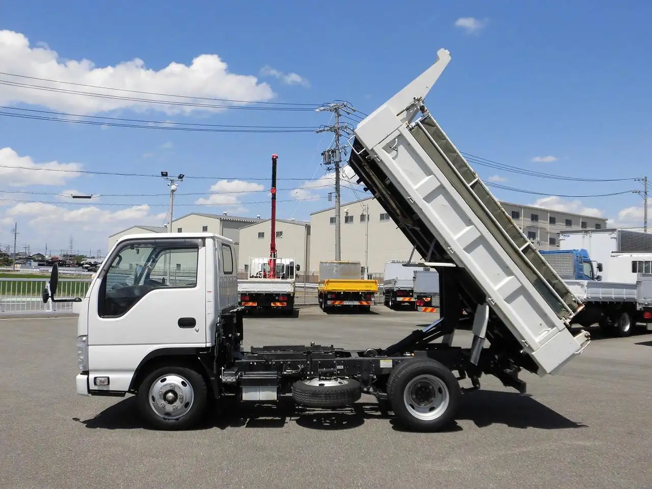 いすゞ エルフ 小型 ダンプ 強化 コボレーンの中古トラック画像10