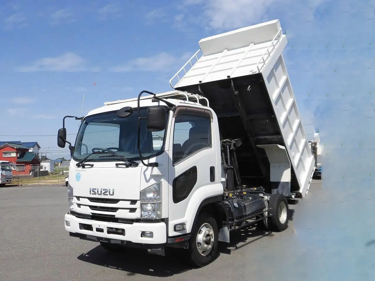 いすゞ フォワード 中型/増トン ダンプ 土砂禁 TKG-FRR90S2の中古トラック画像1
