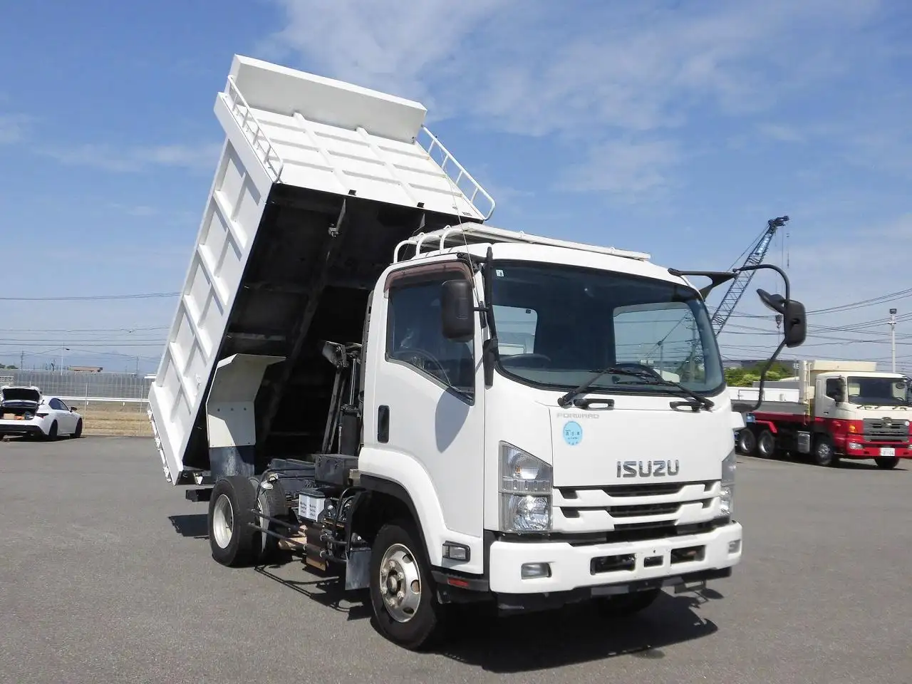 いすゞ フォワード 中型/増トン ダンプ 土砂禁 TKG-FRR90S2の中古トラック画像2