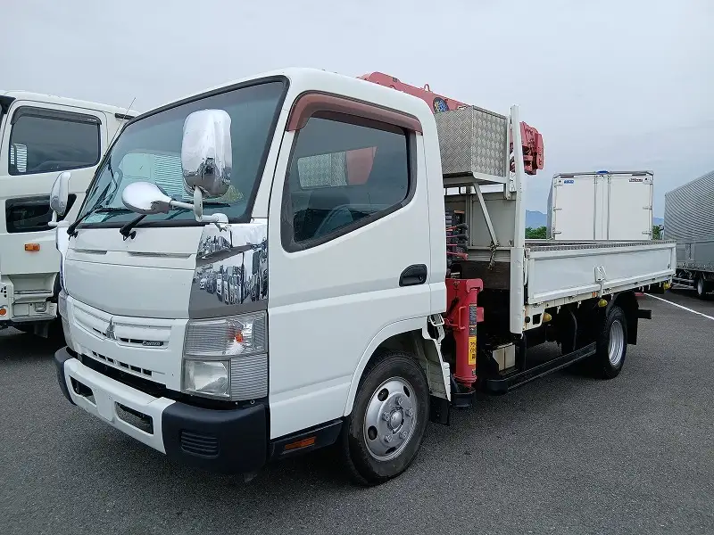 三菱 キャンター 小型 クレーン付 4段 ラジコン の中古トラック【車両No.191626】
