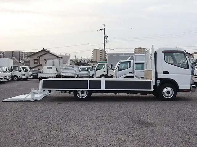 三菱 キャンター 小型 平ボディ パワーゲート TPG-FEB50の中古トラック画像7