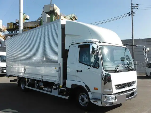 三菱 ファイター 中型/増トン ウイング エアサス ベッドの中古トラック画像2