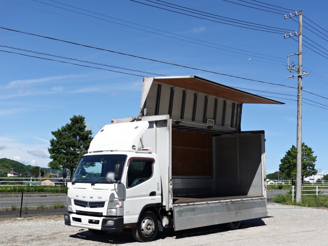 三菱 キャンター 小型 ウイング 超ロング