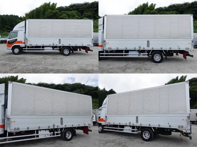 三菱 ファイター 中型/増トン ウイング エアサス ベッドの中古トラック画像5