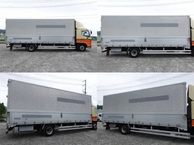 日野 レンジャー 中型/増トン ウイング ベッド QKG-FE7JPAAの中古トラック画像3