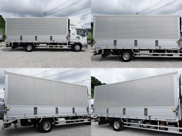 三菱 ファイター 中型/増トン ウイング エアサス ベッドの中古トラック画像3