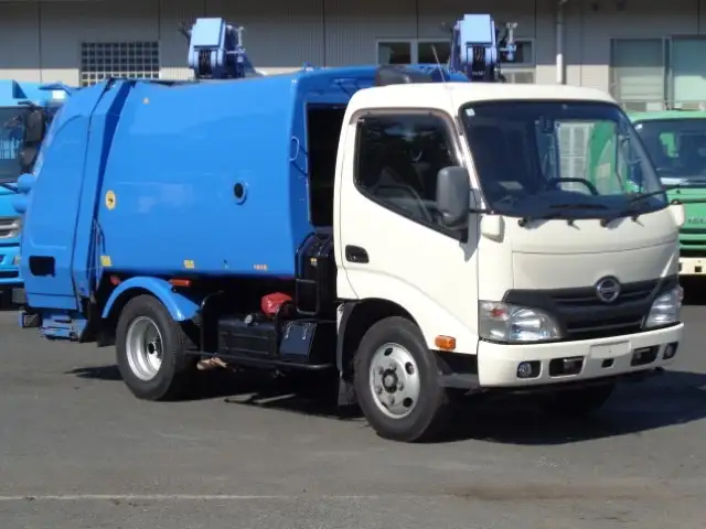 日野 デュトロ 小型 パッカー車 プレス式 TKG-XZU600Xの中古トラック画像2