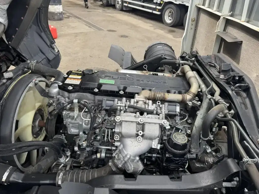 三菱 ファイター 中型/増トン 平ボディ ベッド TKG-FK61Fの中古トラック画像19