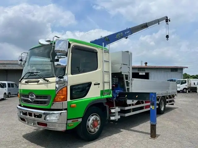 日野 レンジャー 中型/増トン クレーン付 アルミブロック エアサスの中古トラック画像6