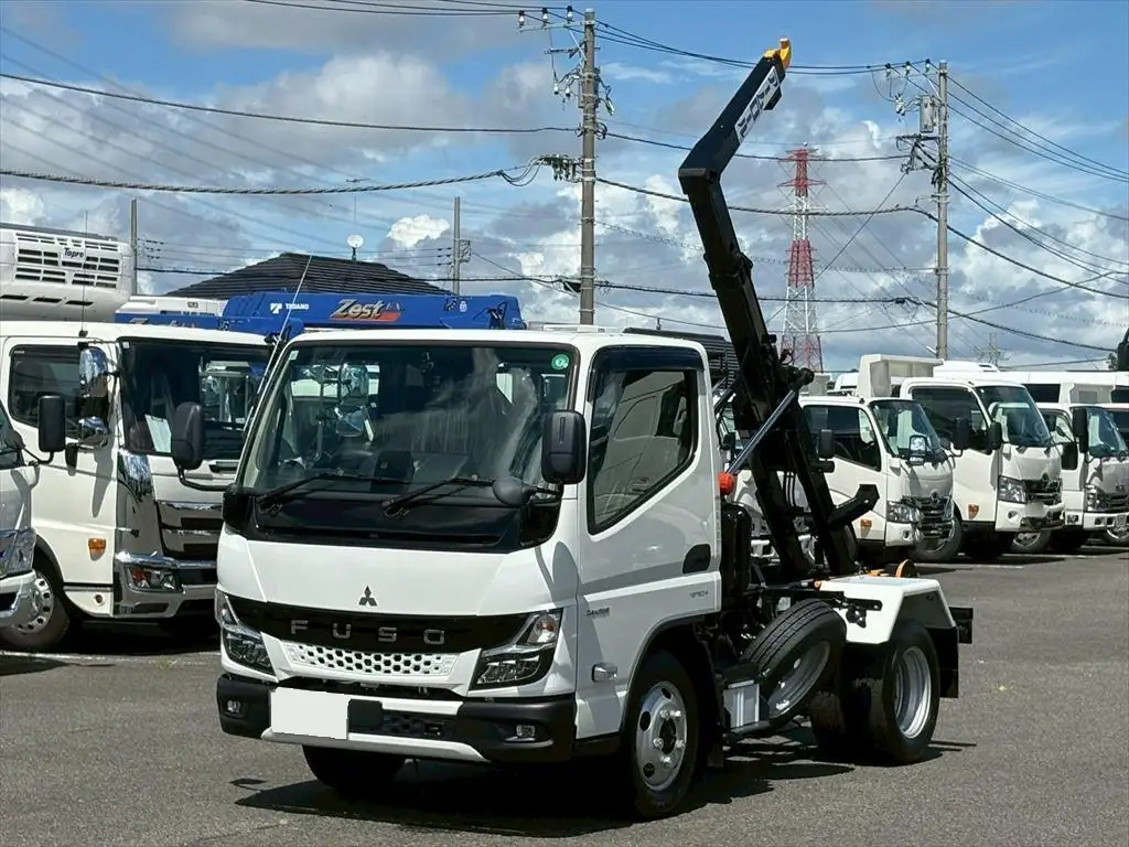 三菱 キャンター 小型 アームロール ツインホイスト 2RG-FBAV0 の中古トラック【車両No.191759】