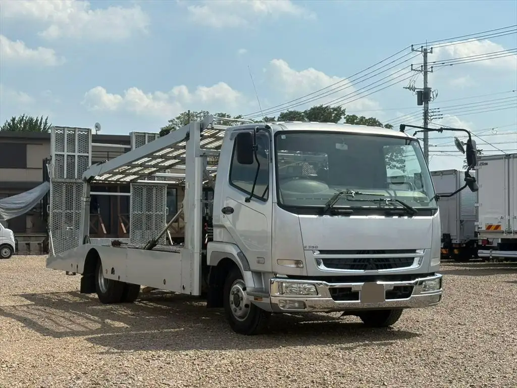 三菱 ファイター 中型/増トン 車両重機運搬 ラジコン ウインチの中古トラック画像2