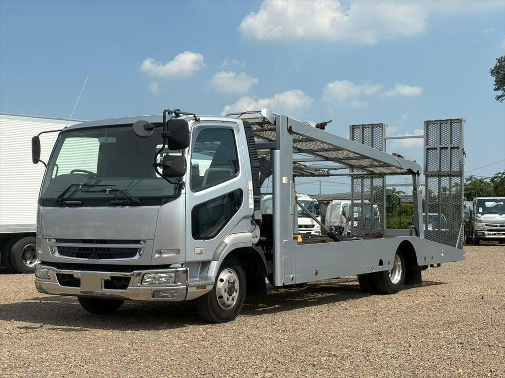 三菱 ファイター 中型/増トン 車両重機運搬 ウインチ ベッド の中古トラック【車両No.117457】
