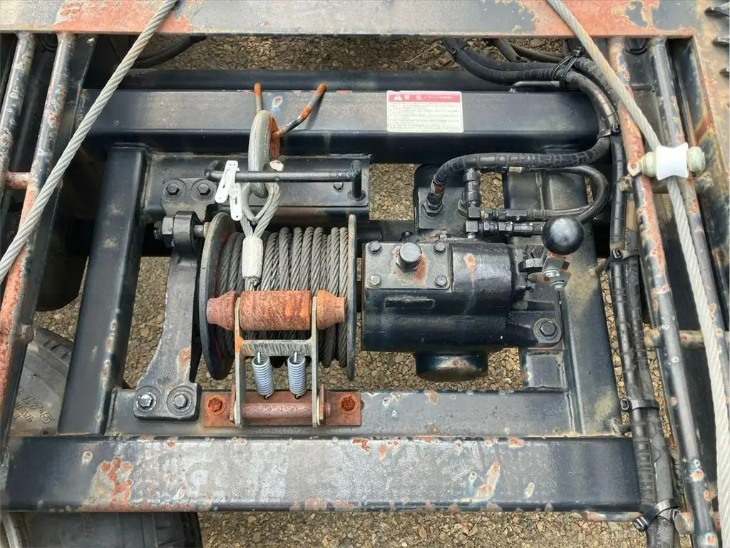 三菱 ファイター 中型/増トン 車両重機運搬 ラジコン ウインチの中古トラック画像8