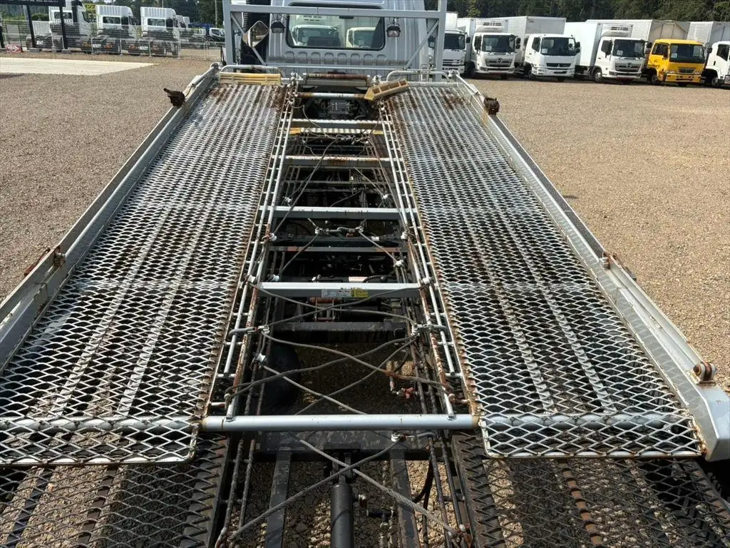三菱 ファイター 中型/増トン 車両重機運搬 ラジコン ウインチの中古トラック画像12