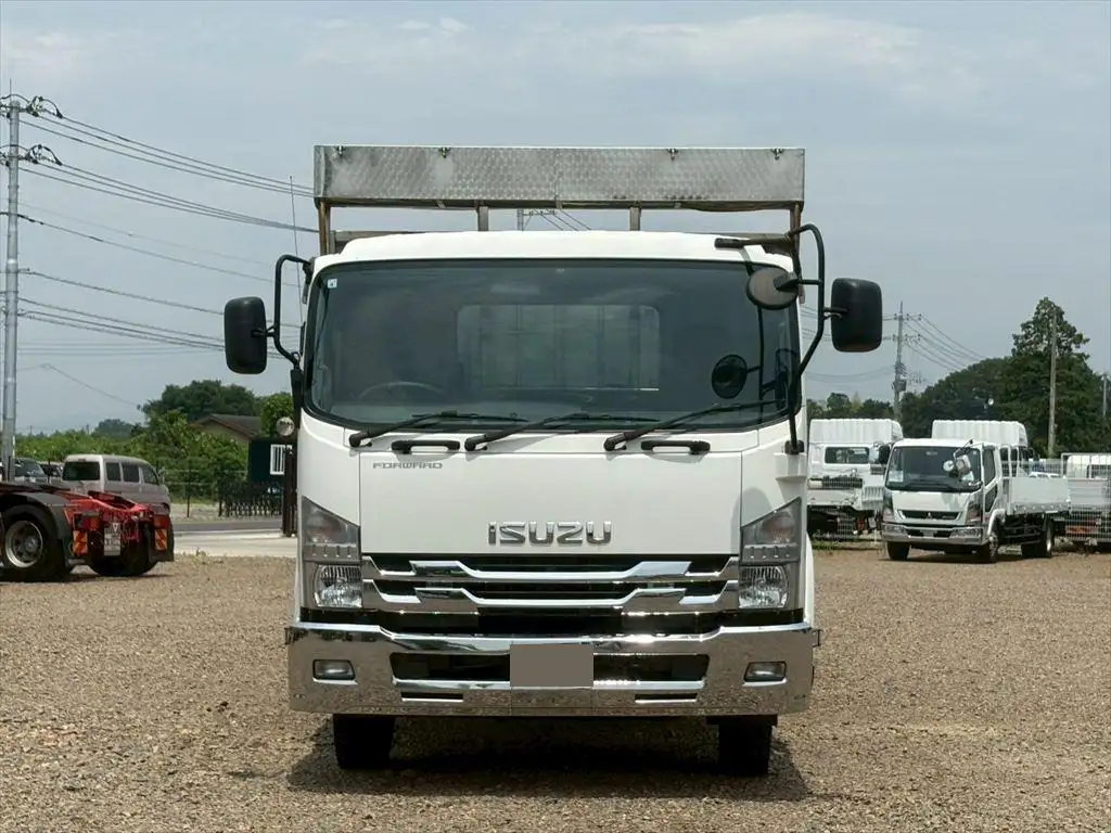 いすゞ フォワード 中型/増トン 平ボディ アルミブロック TKG-FRR90S2の中古トラック画像2