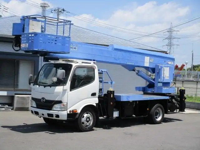 日野 デュトロ 小型 高所・建柱車 高所作業車 TKG-XZU650F の中古トラック【車両No.191782】