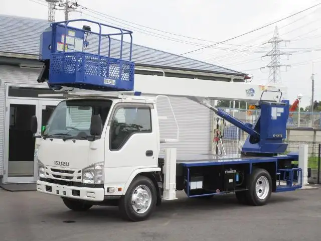 いすゞ エルフ 小型 高所・建柱車 高所作業車 2PG-NKR88N の中古トラック【車両No.191781】
